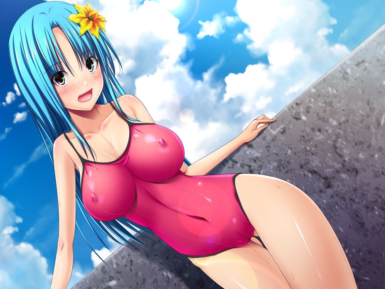 Beach Queen - Beach ga Kaihouteki Sugite Pakopako Hamemakuru 4-nin no Onnanoko-tachi page 5 full