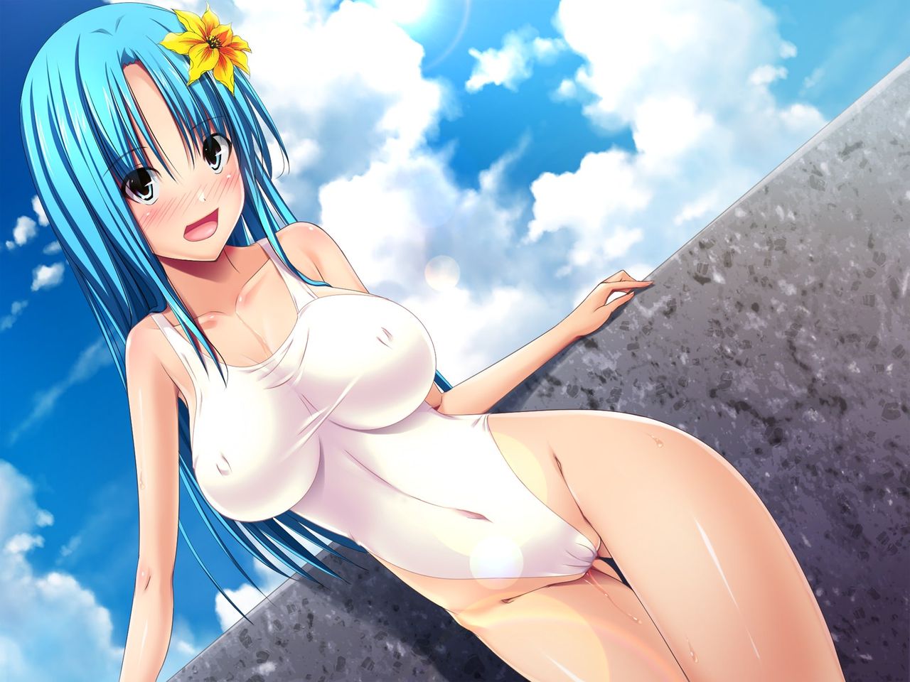 Beach Queen - Beach ga Kaihouteki Sugite Pakopako Hamemakuru 4-nin no Onnanoko-tachi page 6 full