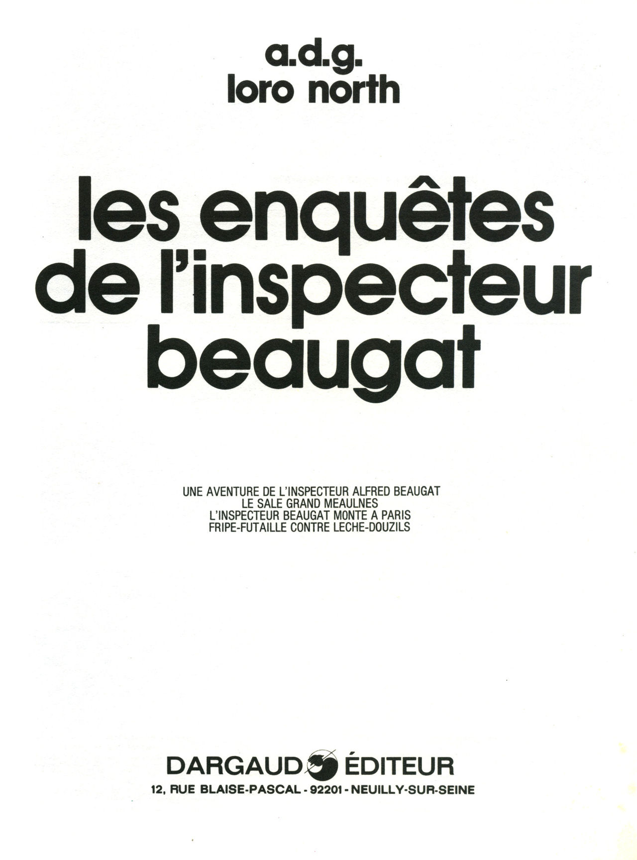 Les Enquêtes de l'Inspecteur Beaugat page 2 full