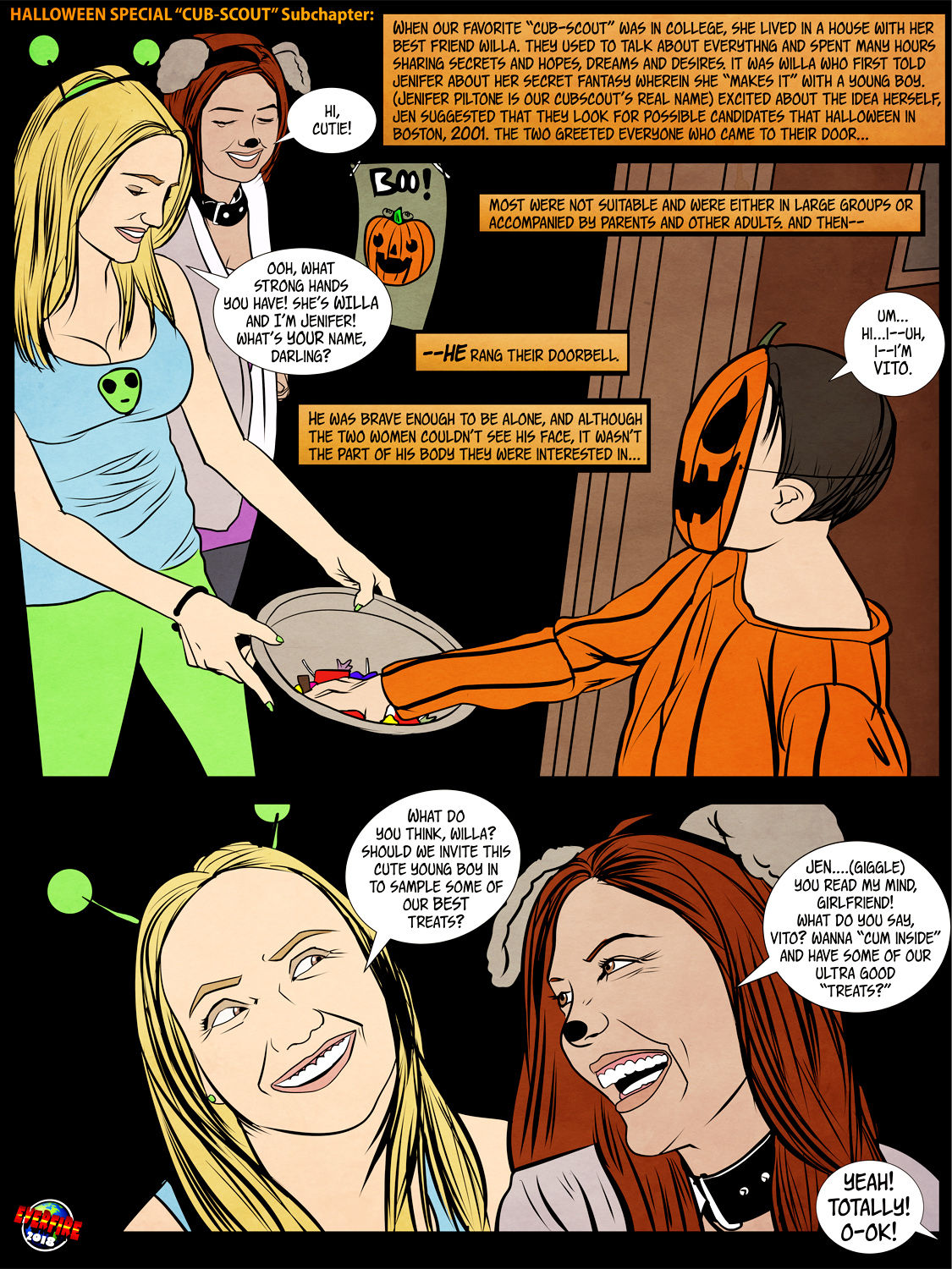 Everfire - Cub Scouts Halloween Treats page 1 full