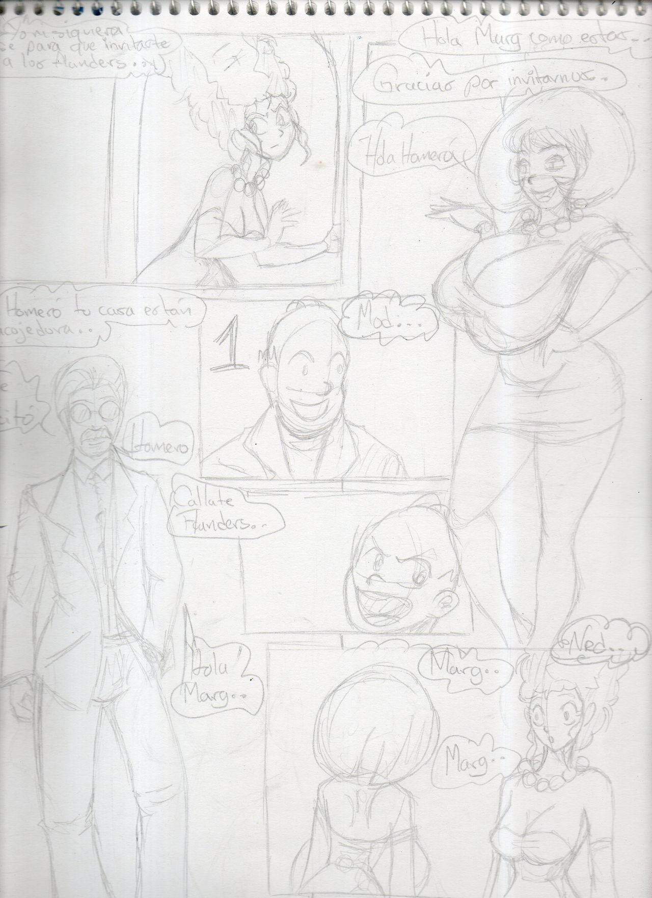 Comix Parodia H page 1 full