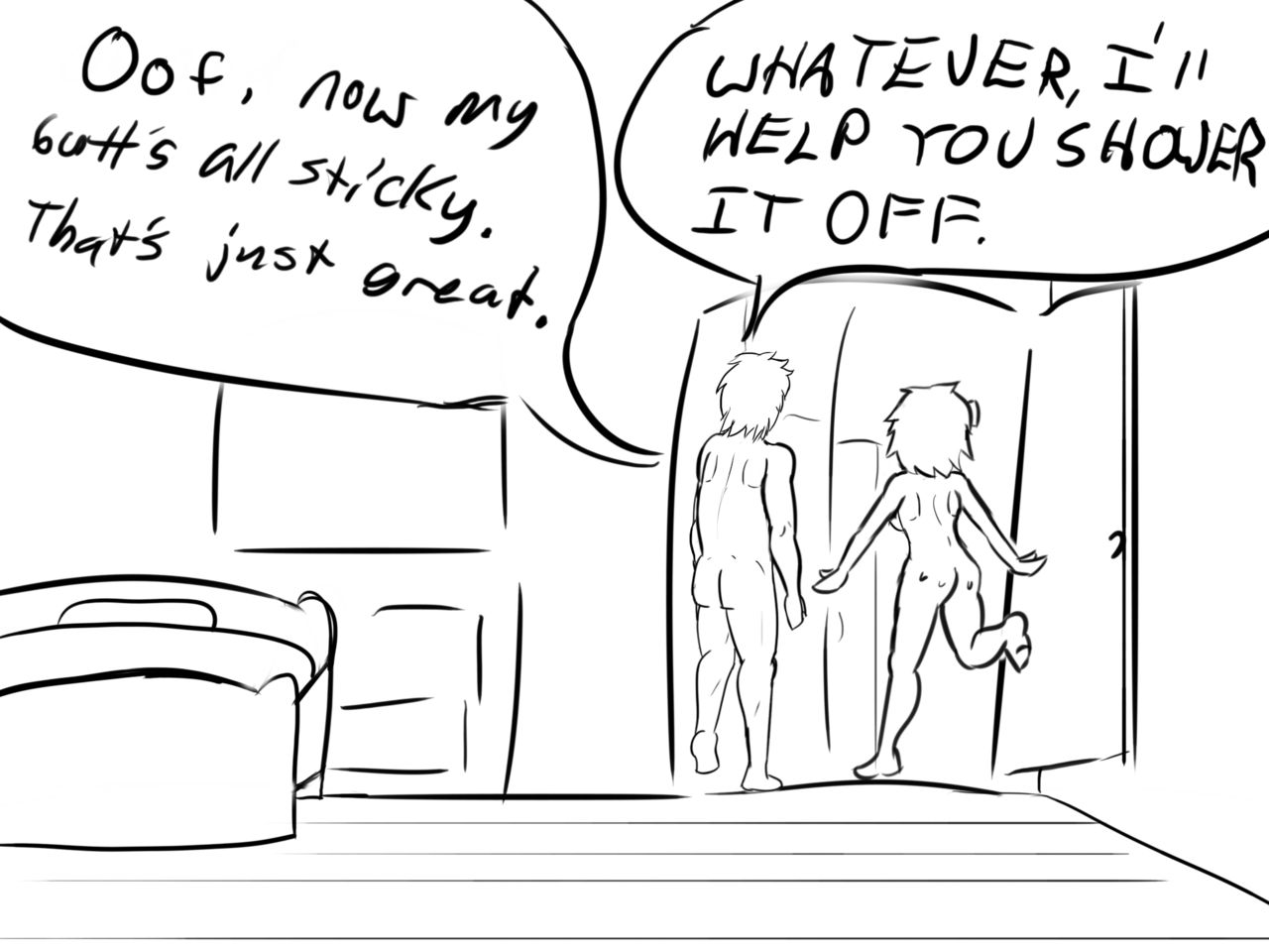 My Dearest Friend with Benefits Day 1: Shower page 7 full