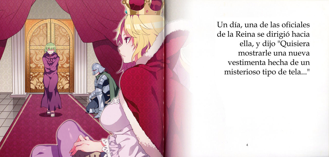 Yoiko no Sukebe Douwa Series 1: Hadaka no Chijoou-sama | Serie de Cuentos de Hadas Lascivos 1: La Reina Desnuda page 3 full