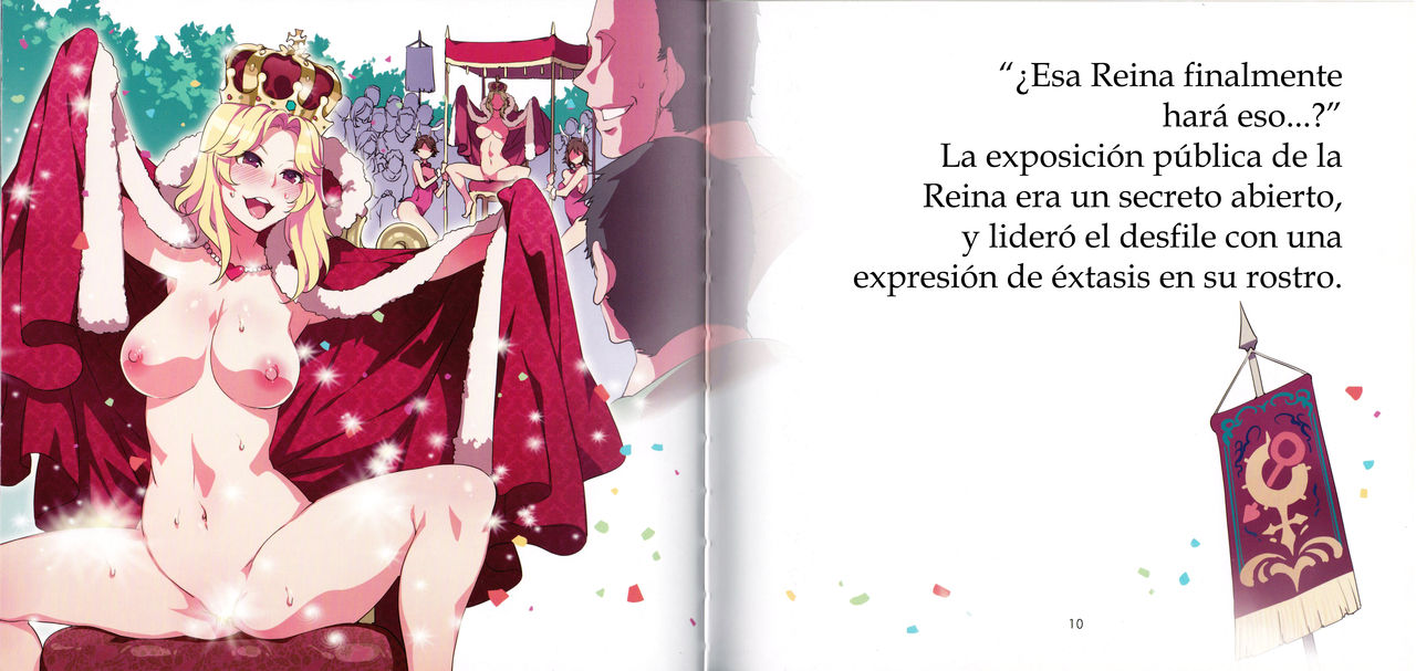 Yoiko no Sukebe Douwa Series 1: Hadaka no Chijoou-sama | Serie de Cuentos de Hadas Lascivos 1: La Reina Desnuda page 6 full