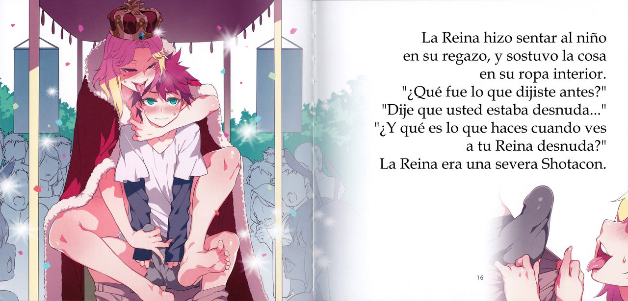 Yoiko no Sukebe Douwa Series 1: Hadaka no Chijoou-sama | Serie de Cuentos de Hadas Lascivos 1: La Reina Desnuda page 9 full