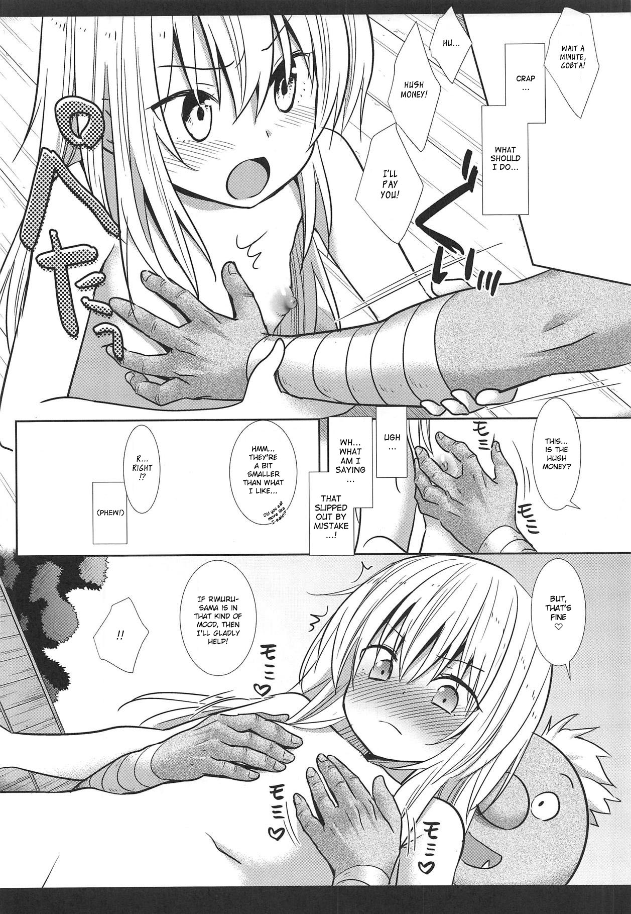 That Time I Got Reincarnated in a Thin Book! "Even though I was a nearly 40 year old man, I still came like a girl..." page 9 full