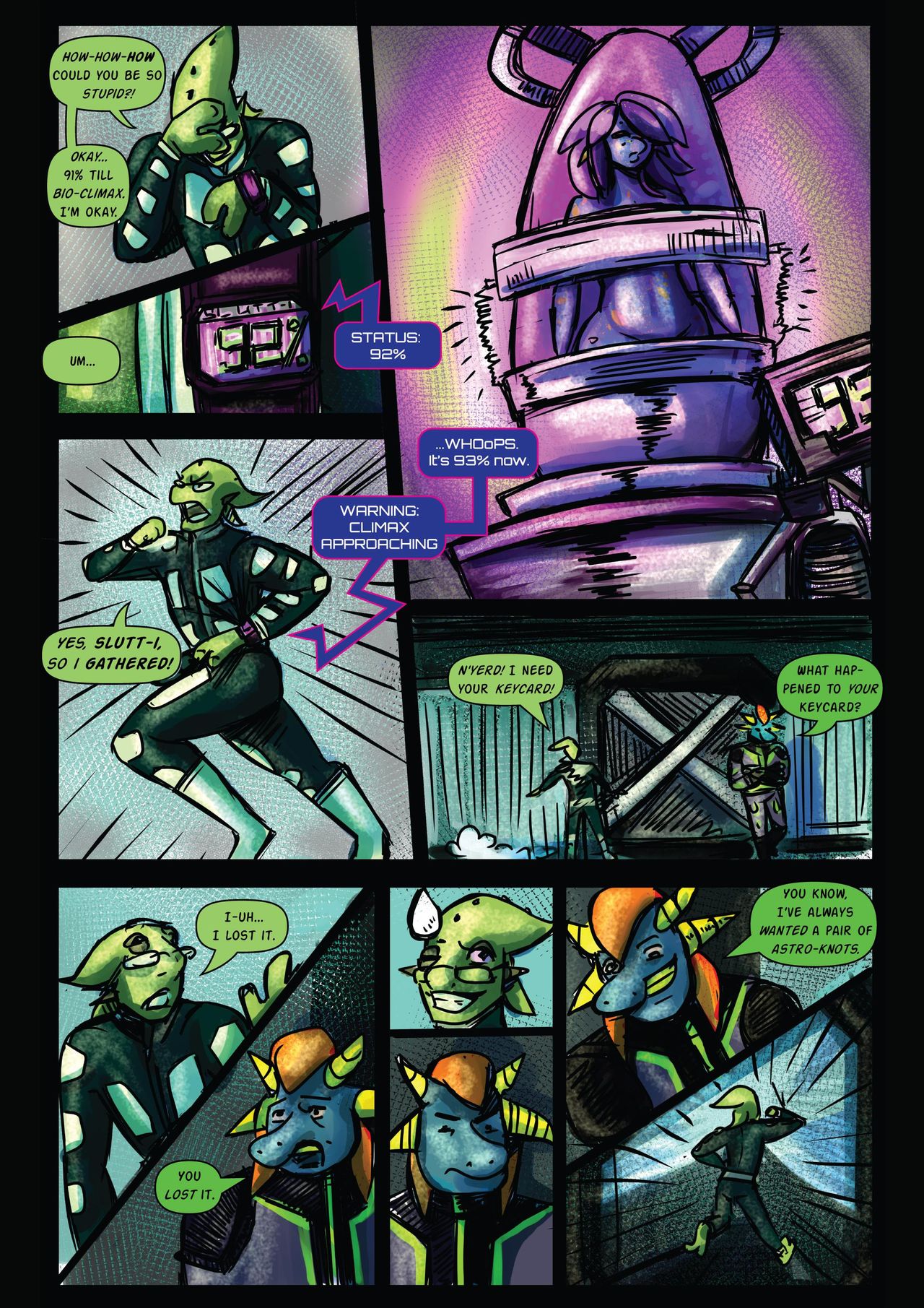 Bimbos in Space #2 - Have Boner, Will Travel page 4 full