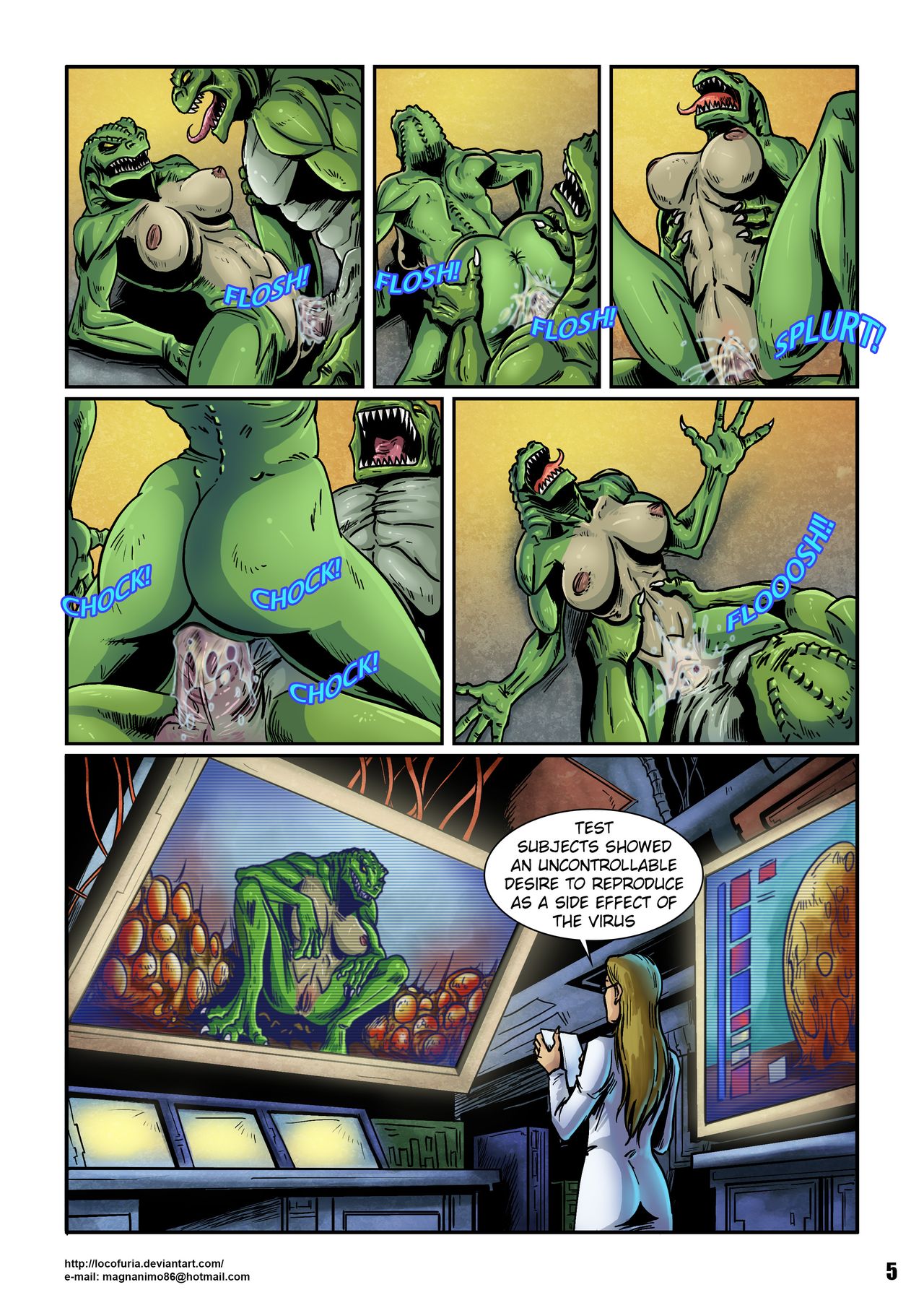 Veronica T-Virus #1 page 7 full