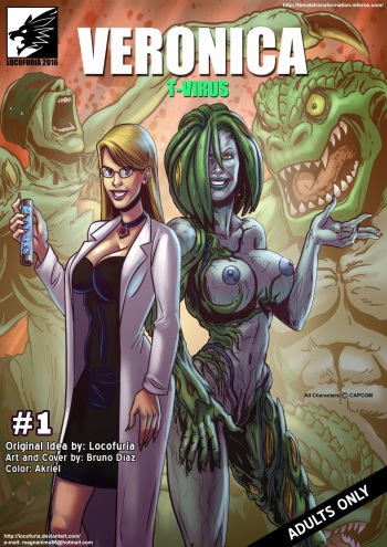 Veronica T-Virus #1 cover