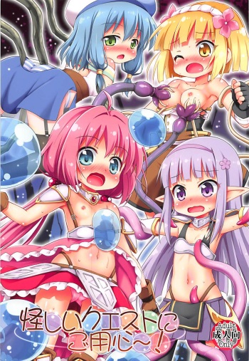 Ayashii Quest ni Goyoujin! cover