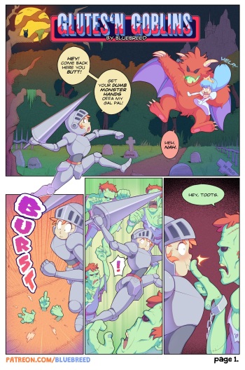 Glutes'N Goblins cover
