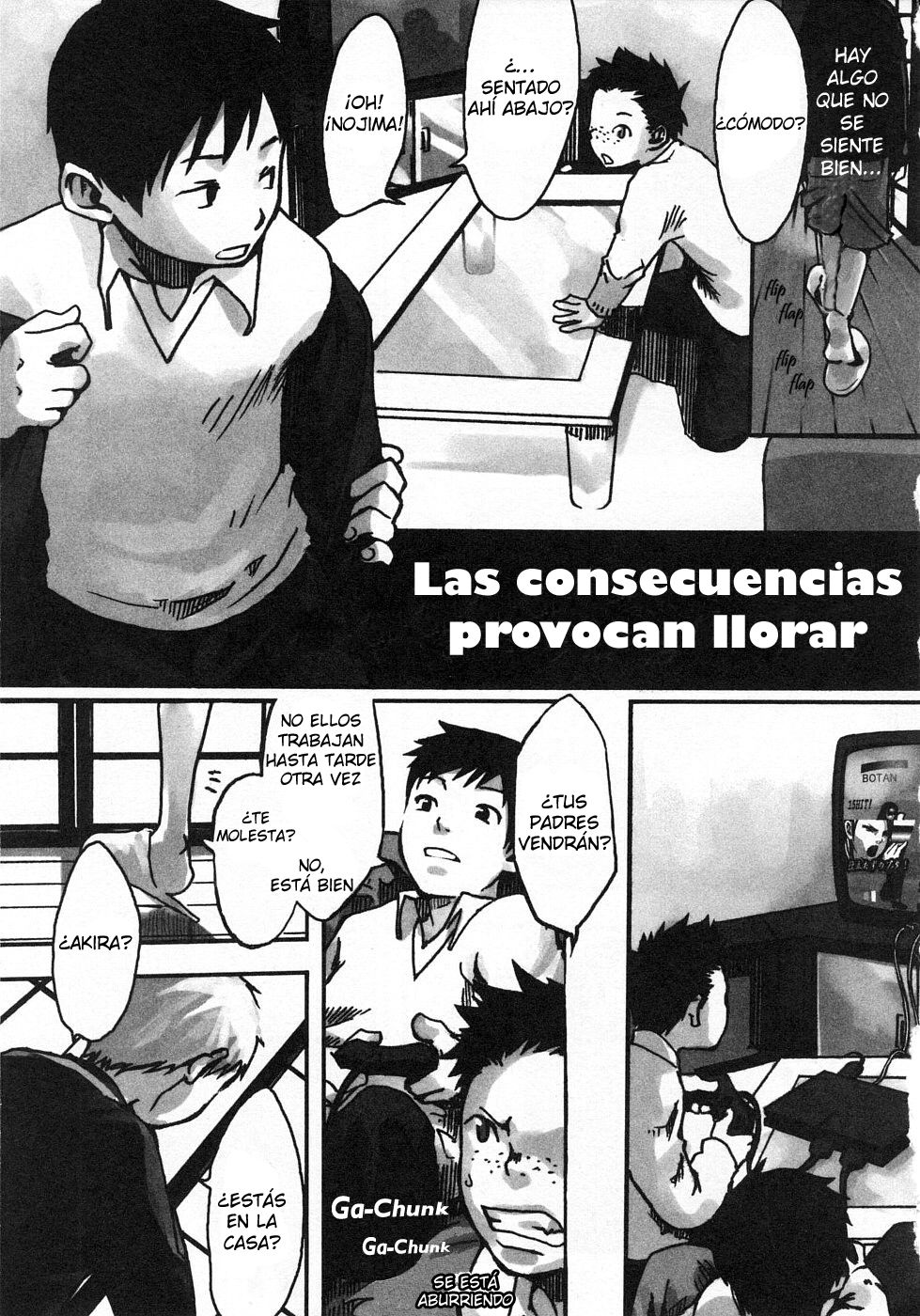 Las consecuencias provocan llorar page 1 full