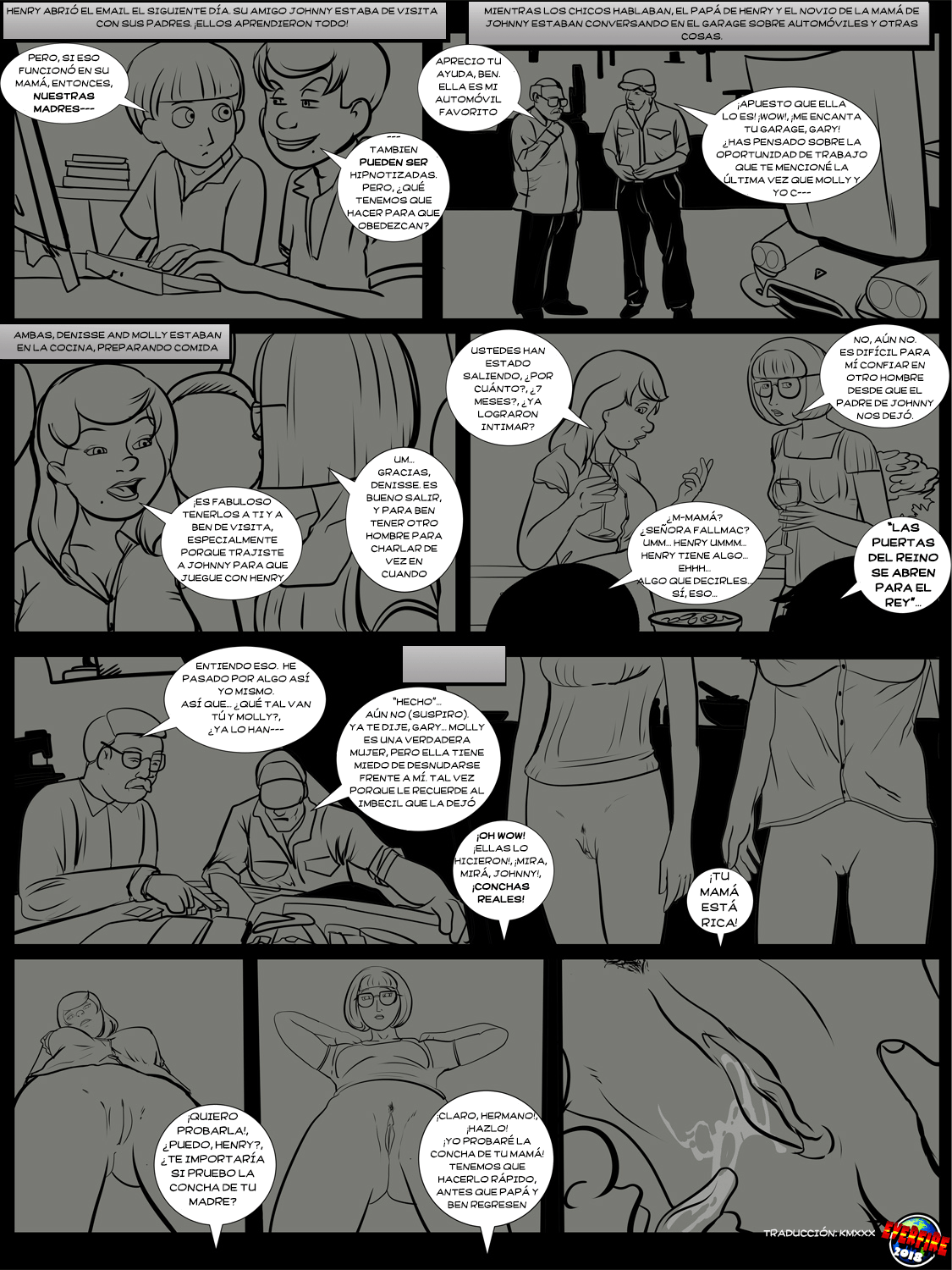 Everfire - Secret MILF Mind-control Holiday Sex Club page 4 full