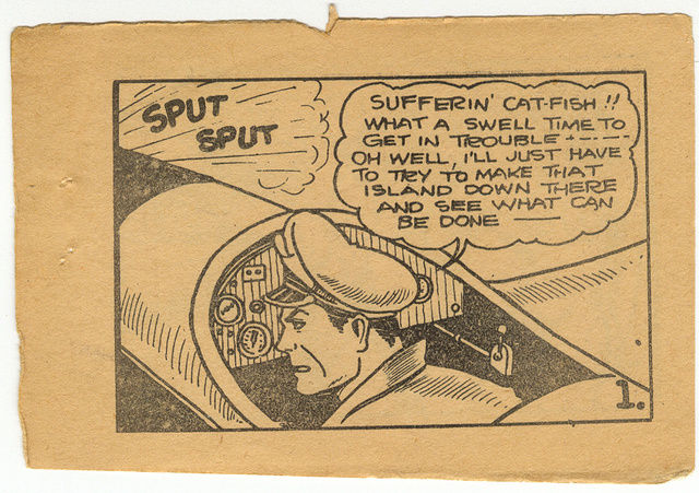 Smiling Jack in "A Forced Landing" page 2 full