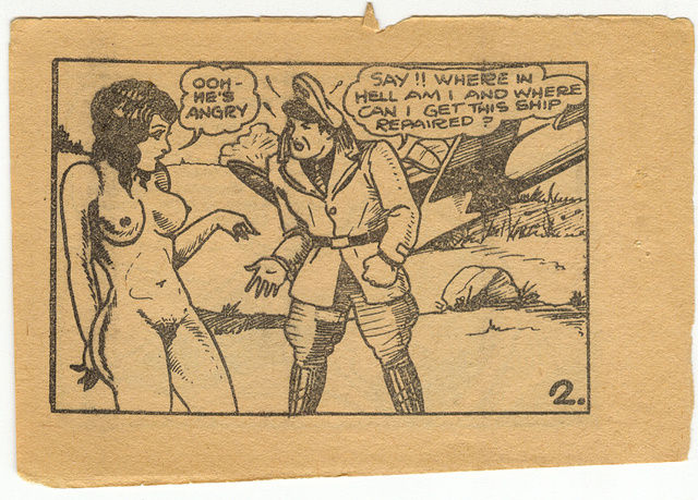 Smiling Jack in "A Forced Landing" page 3 full