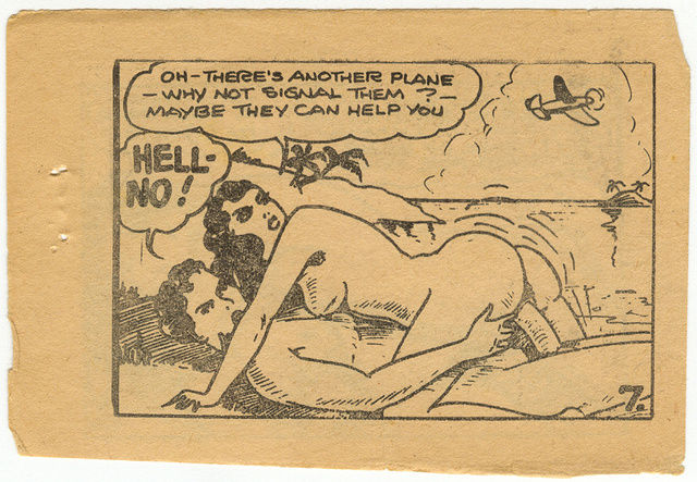 Smiling Jack in "A Forced Landing" page 8 full