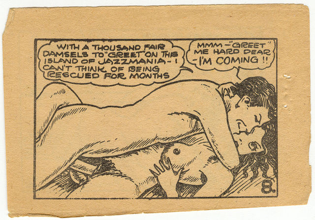 Smiling Jack in "A Forced Landing" page 9 full