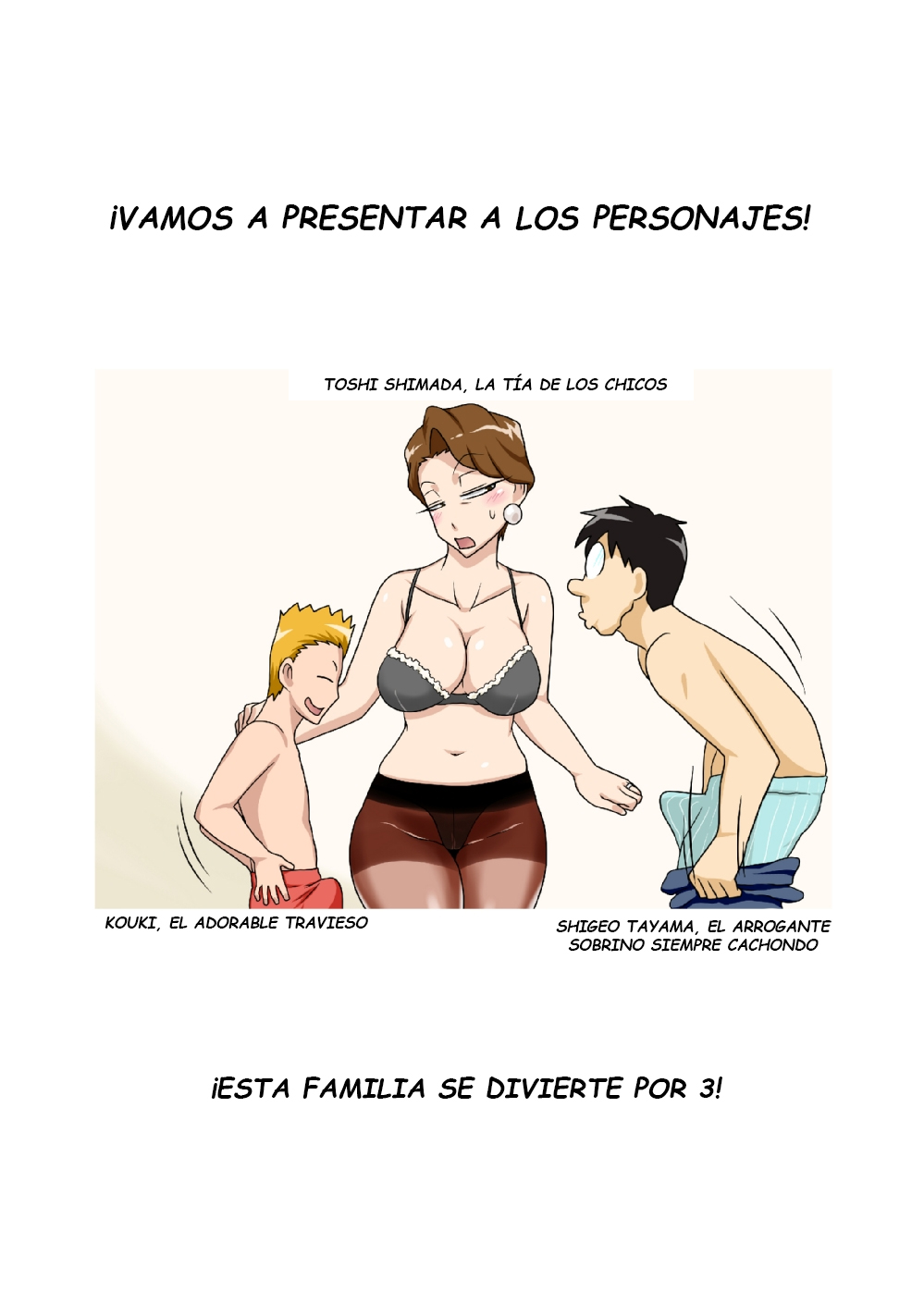 Oba to 3P   It's Family Fun for Three page 1 full
