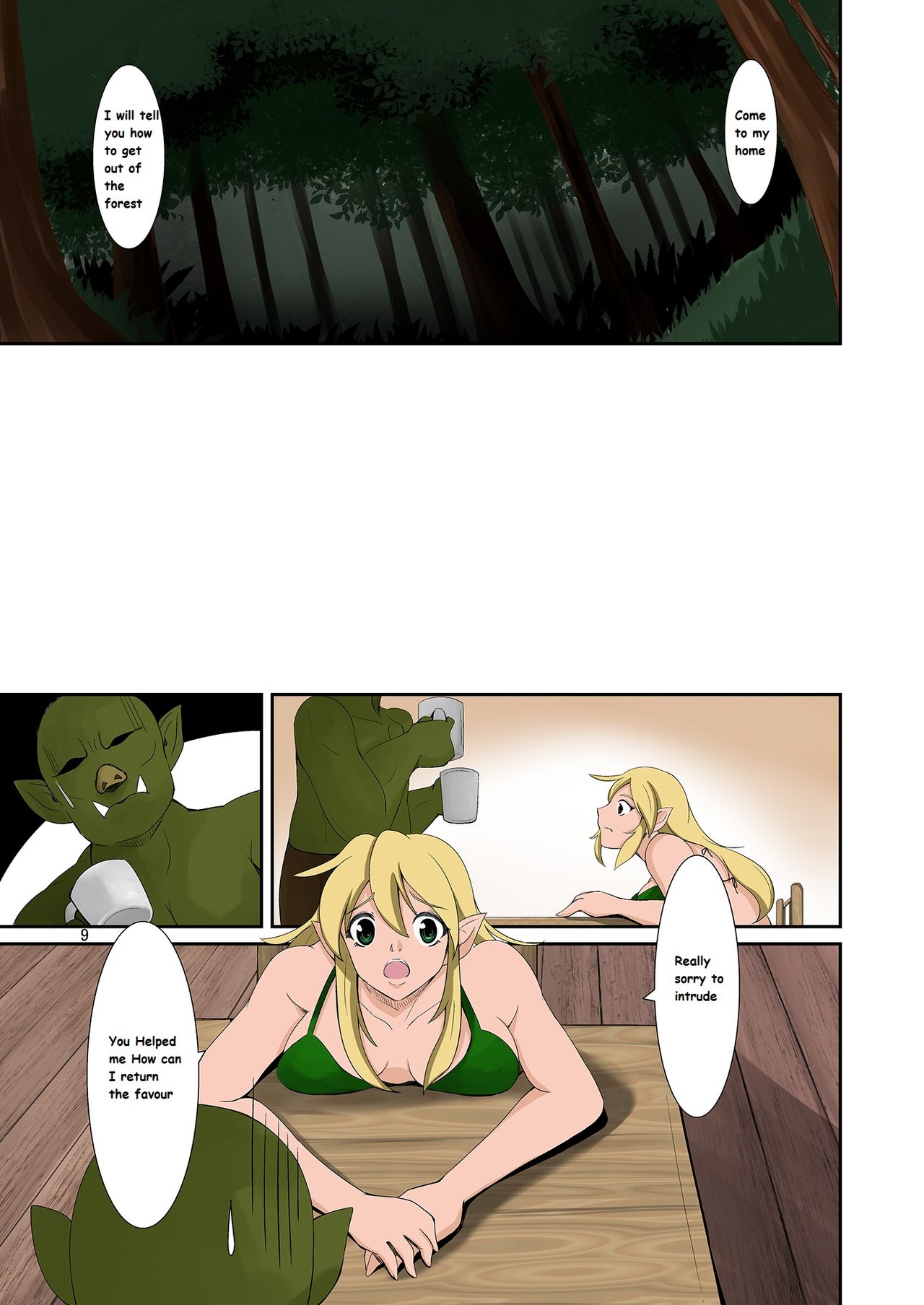 Elf to Orc no Irekawari Dark Bon page 8 full