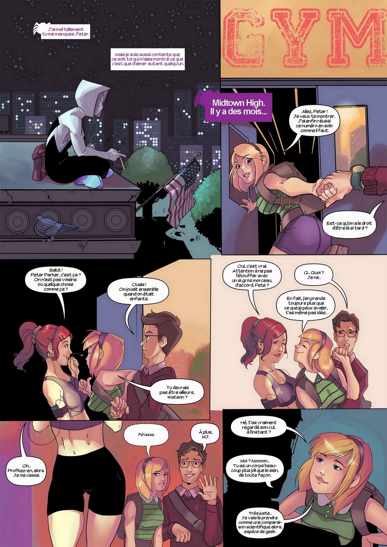 Porn Edge of Spider-Verse - Spider Gwen page 3 full