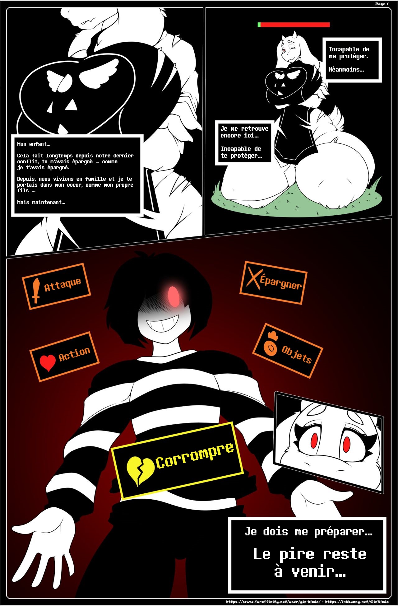 Undertale: The Corruption Route page 2 full