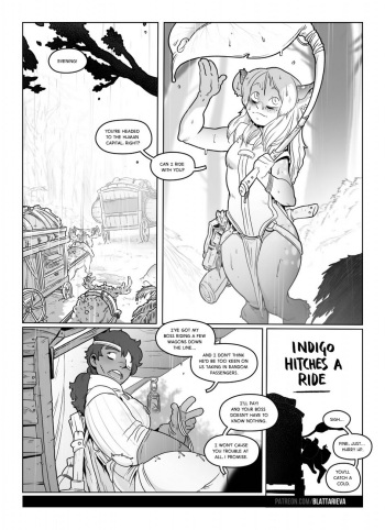 Indigo Hitches a Ride cover