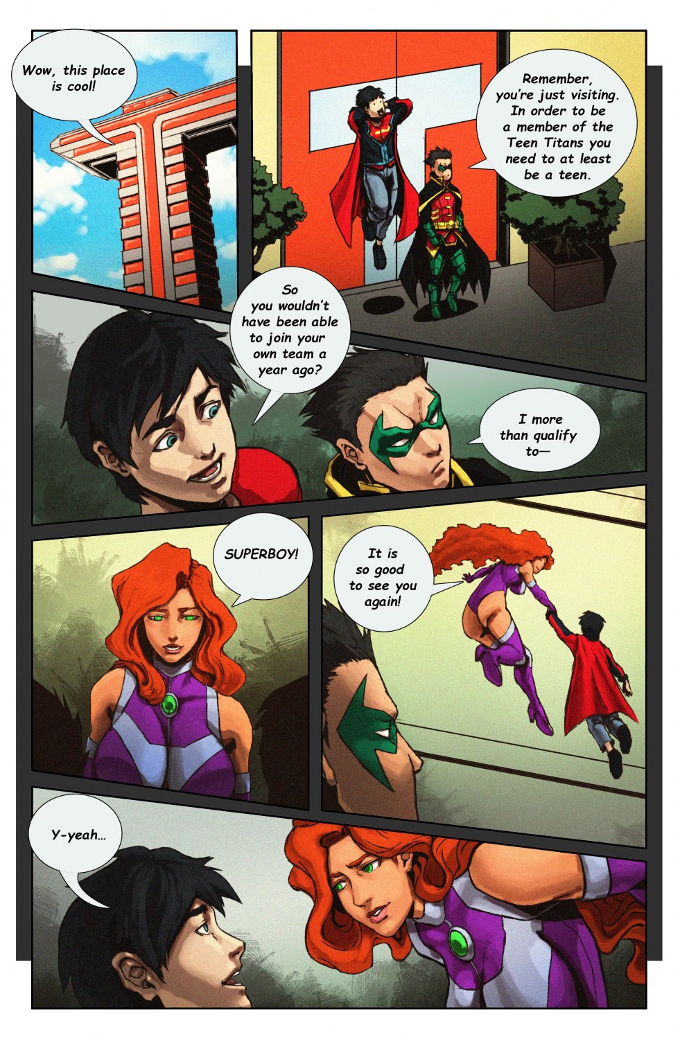 Super Sons XXX   Ongoing. page 3 full