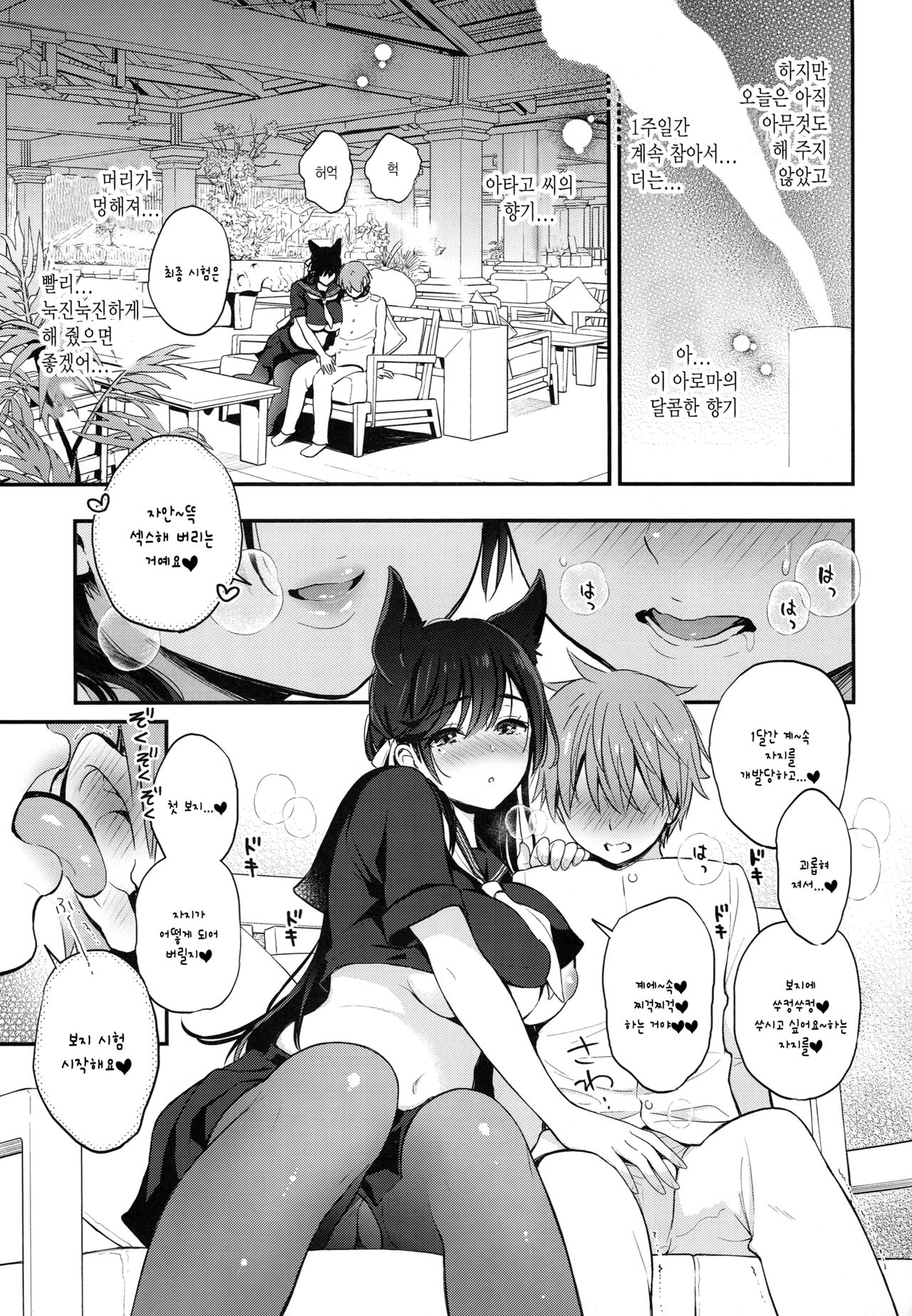 Atago no Ecchi na Shikikan Shiken | 아타고의 야한 지휘관 시험 page 10 full