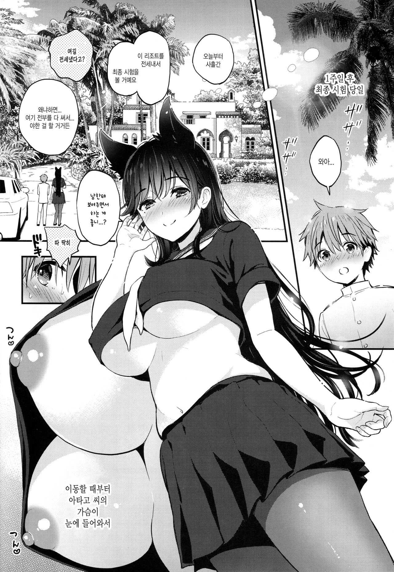 Atago no Ecchi na Shikikan Shiken | 아타고의 야한 지휘관 시험 page 9 full