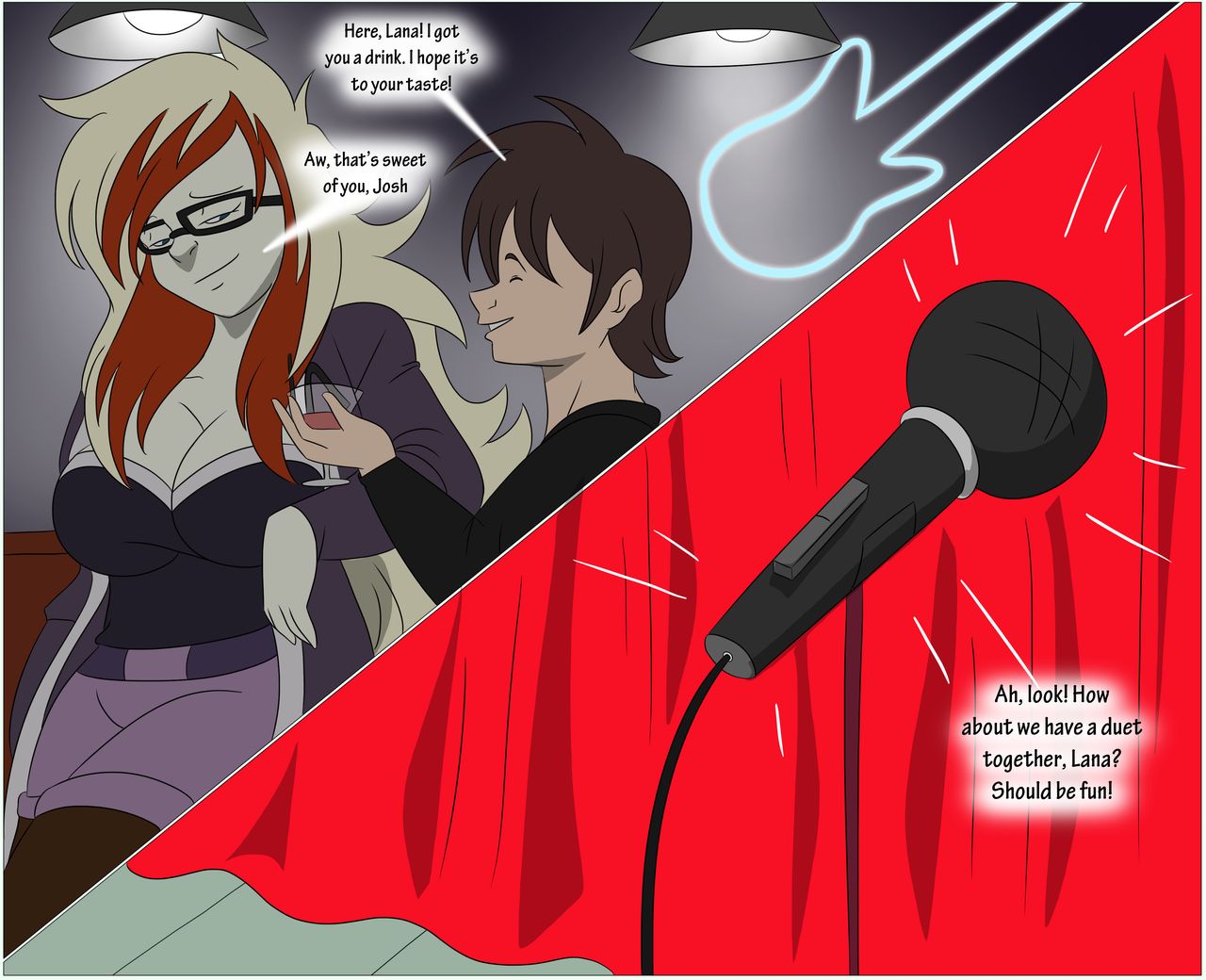 Date with Lana TG - Josh Karaoke Date page 2 full