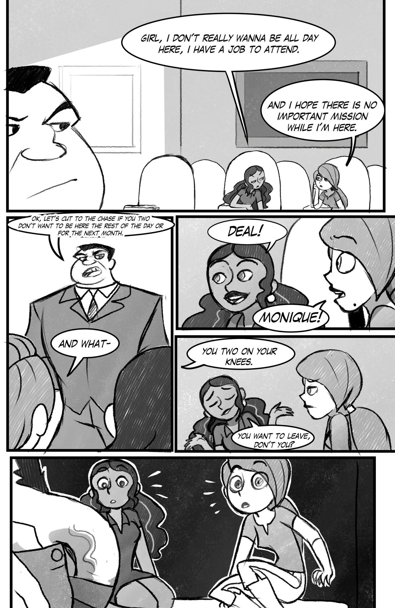 Kim Possible nsfw comic page 6 full