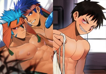 Shinra Kusakabe &amp; Ike X Ranulf cover