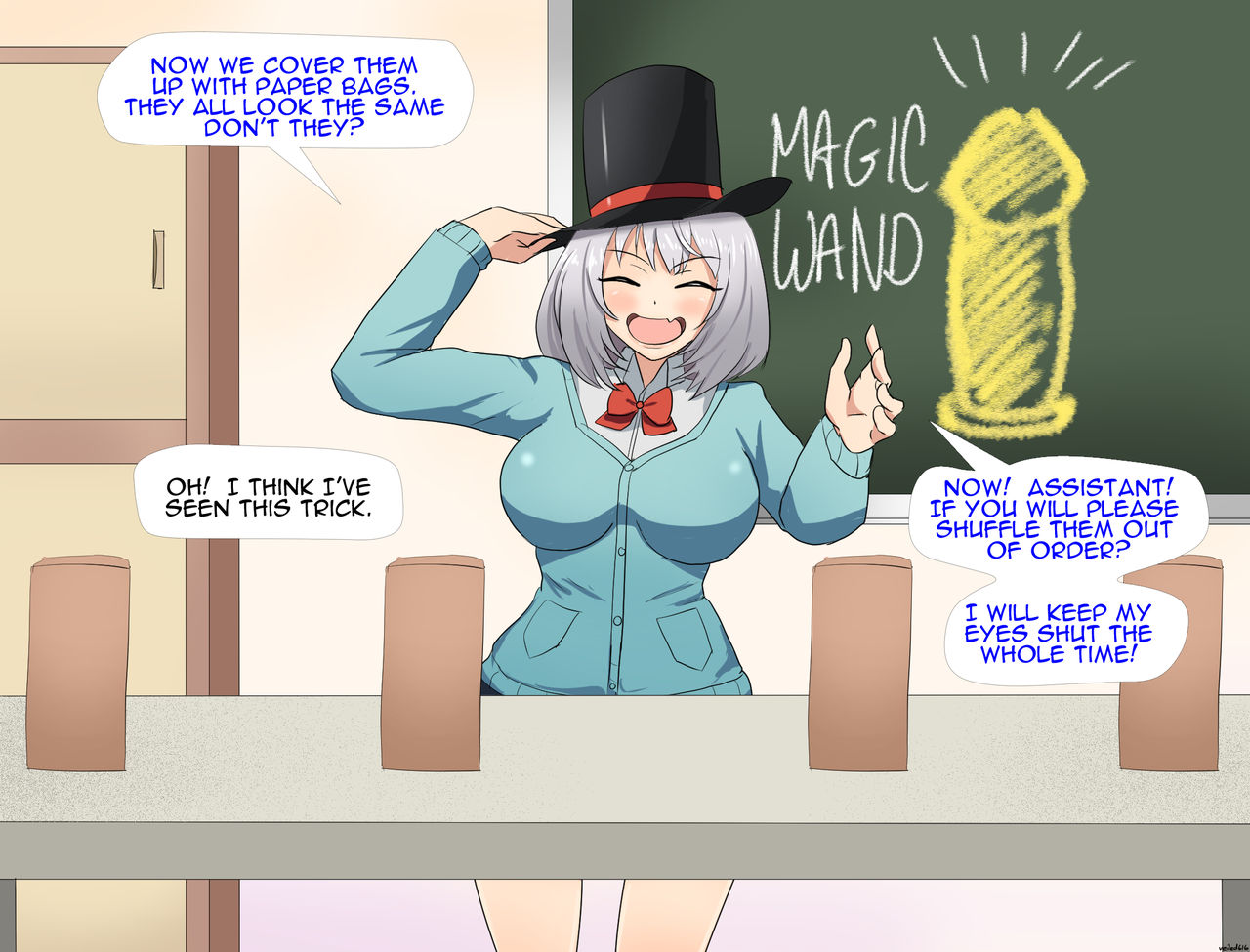 Magical Sempai's Magical Trick! page 3 full