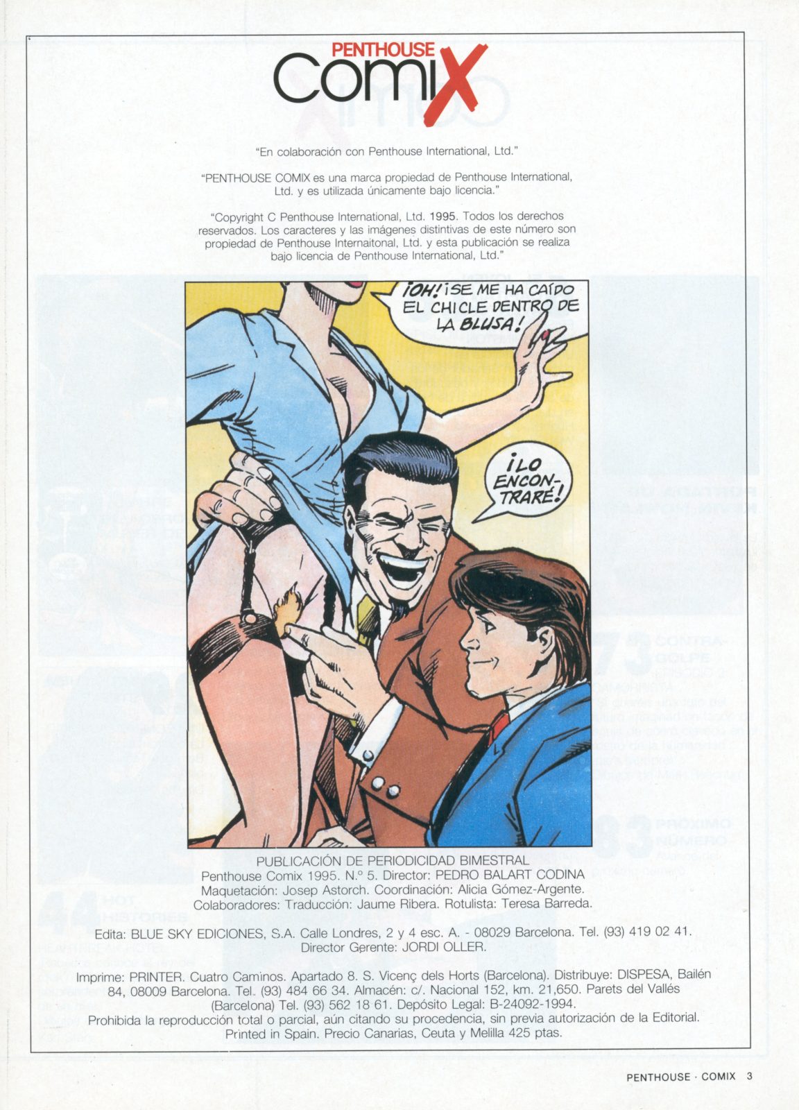 Penthouse Comix 05 page 3 full