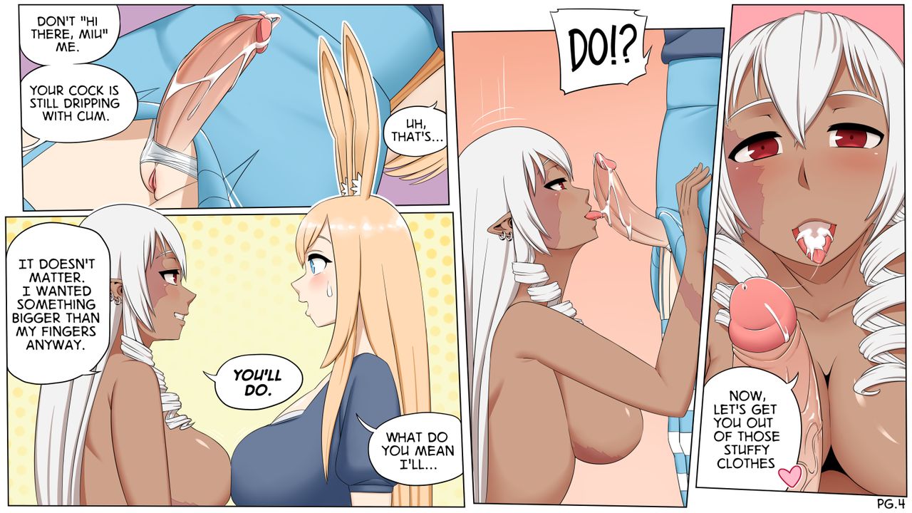 Lily x Miu Comic page 4 full
