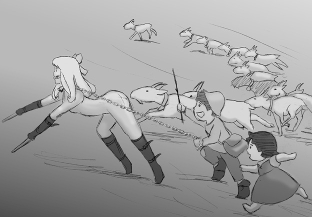 Kou Sakiyama - Crara is a scalpel goat page 8 full