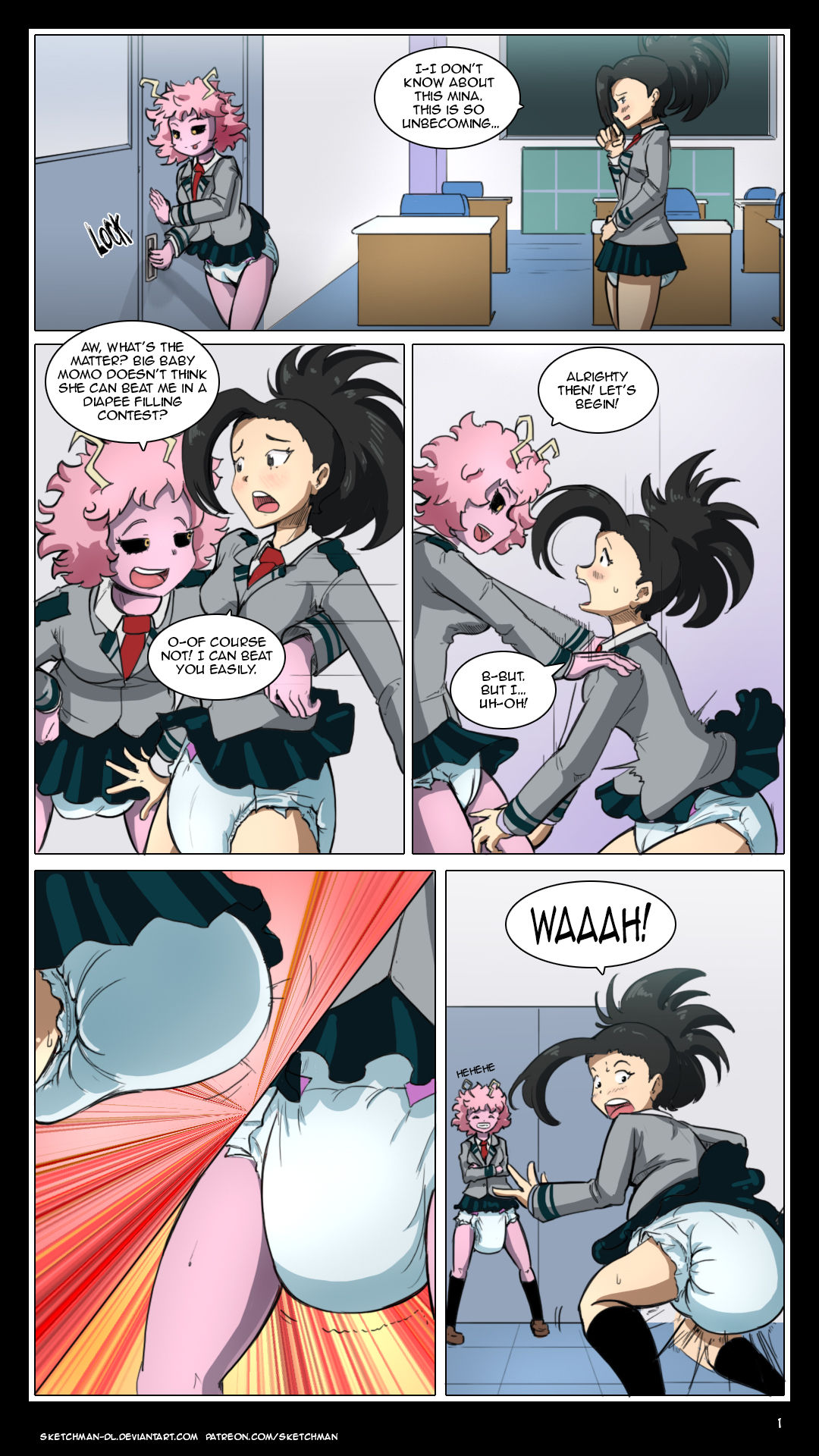 Comm Mina and Momo Challenge page 4 full