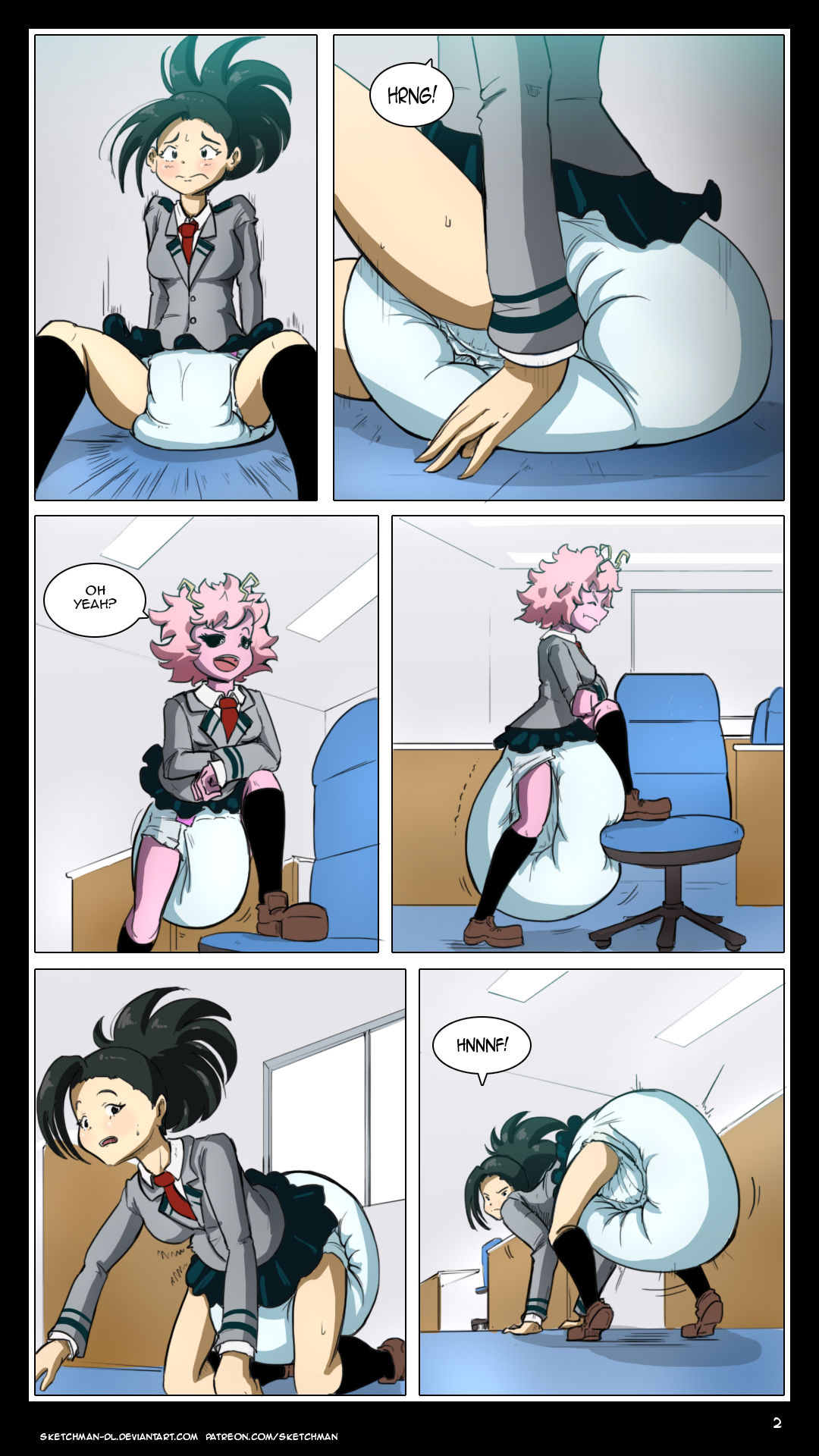 Comm Mina and Momo Challenge page 5 full