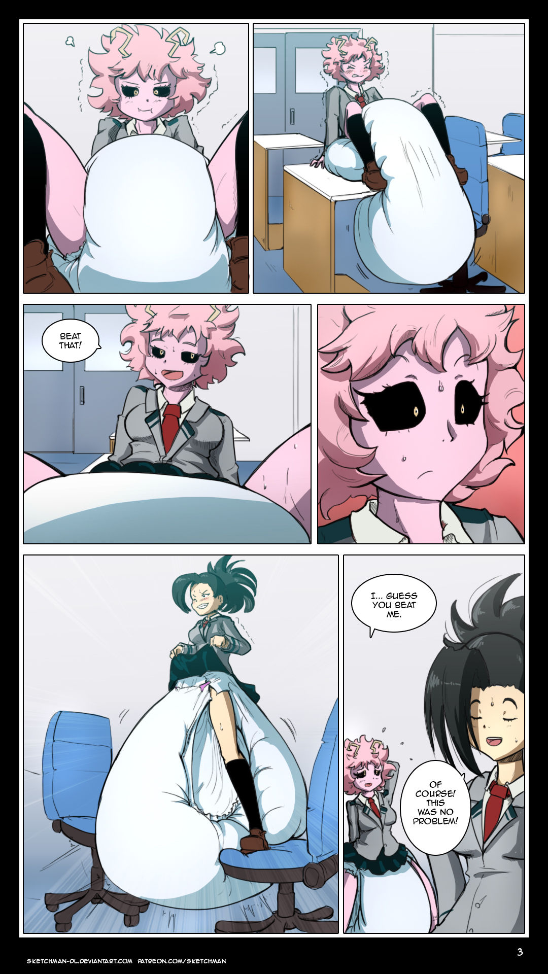 Comm Mina and Momo Challenge page 6 full