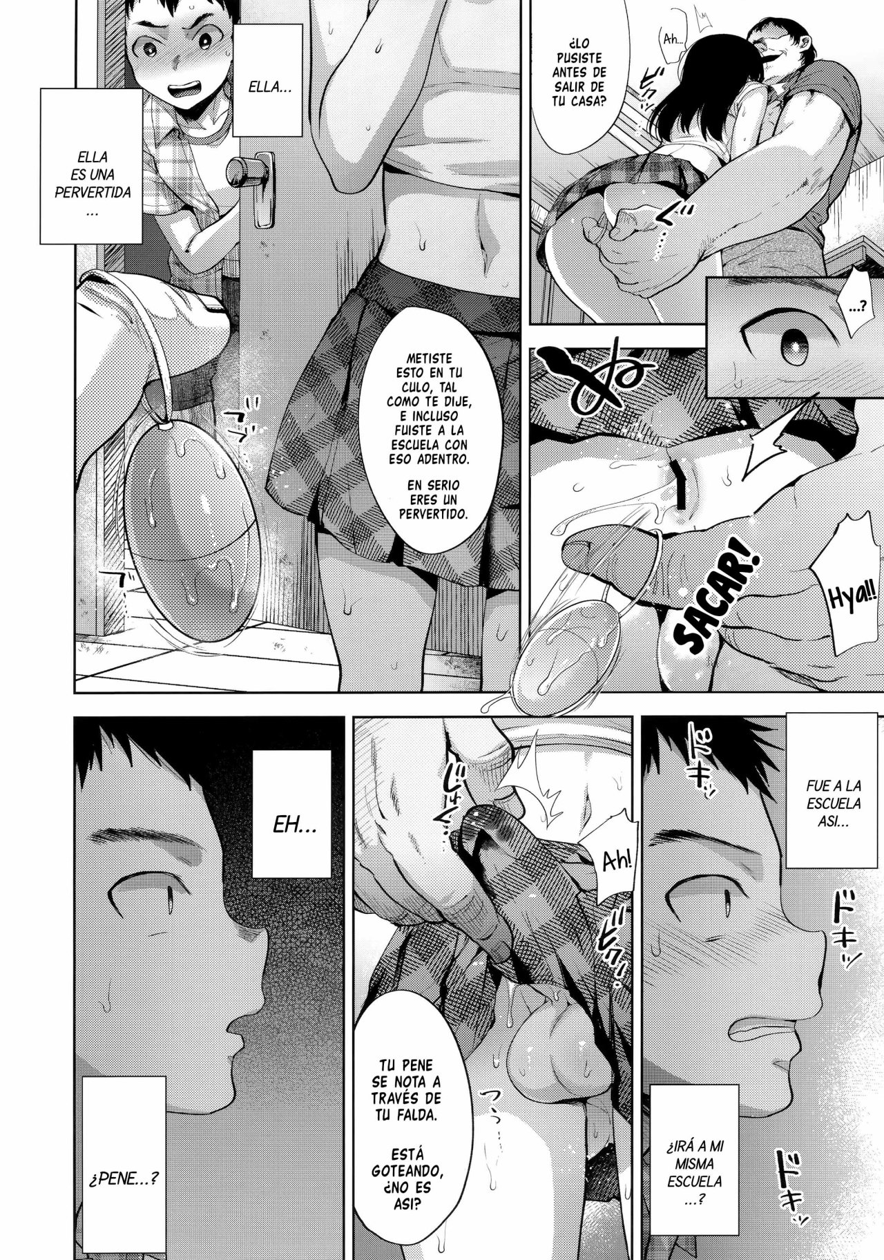 Manbiki Josou Shounen Mesu Ochi Nozokare Fuck page 9 full