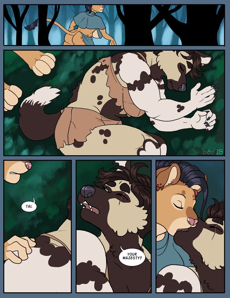 The Queen &amp; The Hound page 8 full