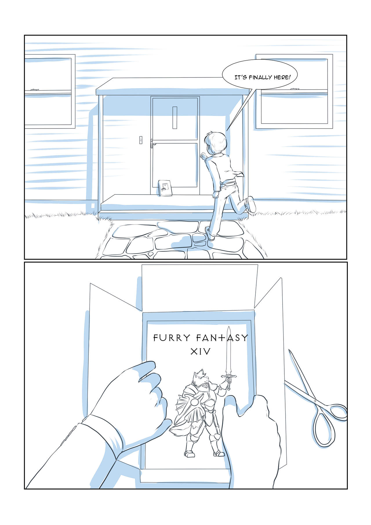 Furry Fantasy XIV Chapter 1-4 page 3 full