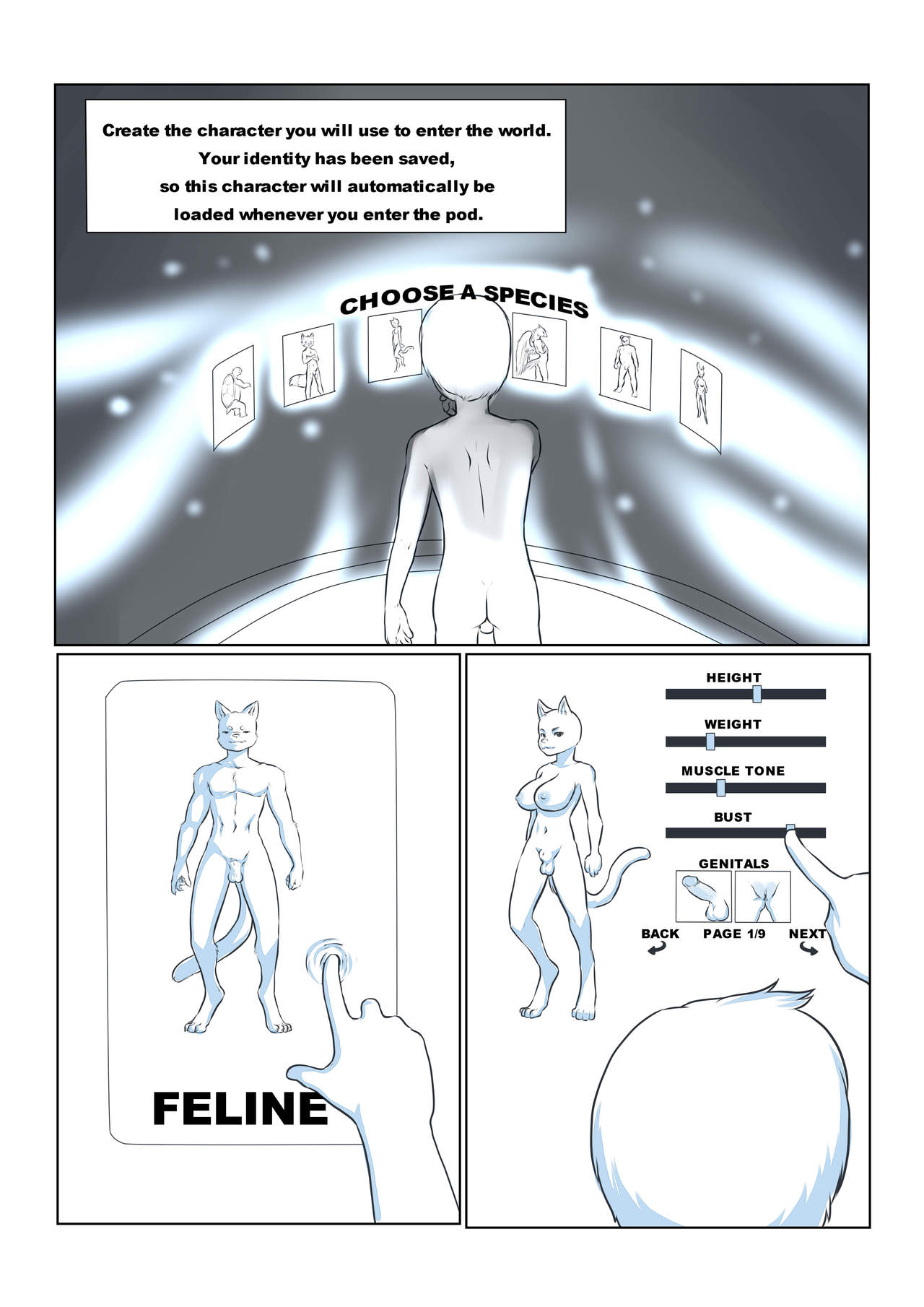 Furry Fantasy XIV Chapter 1-4 page 6 full