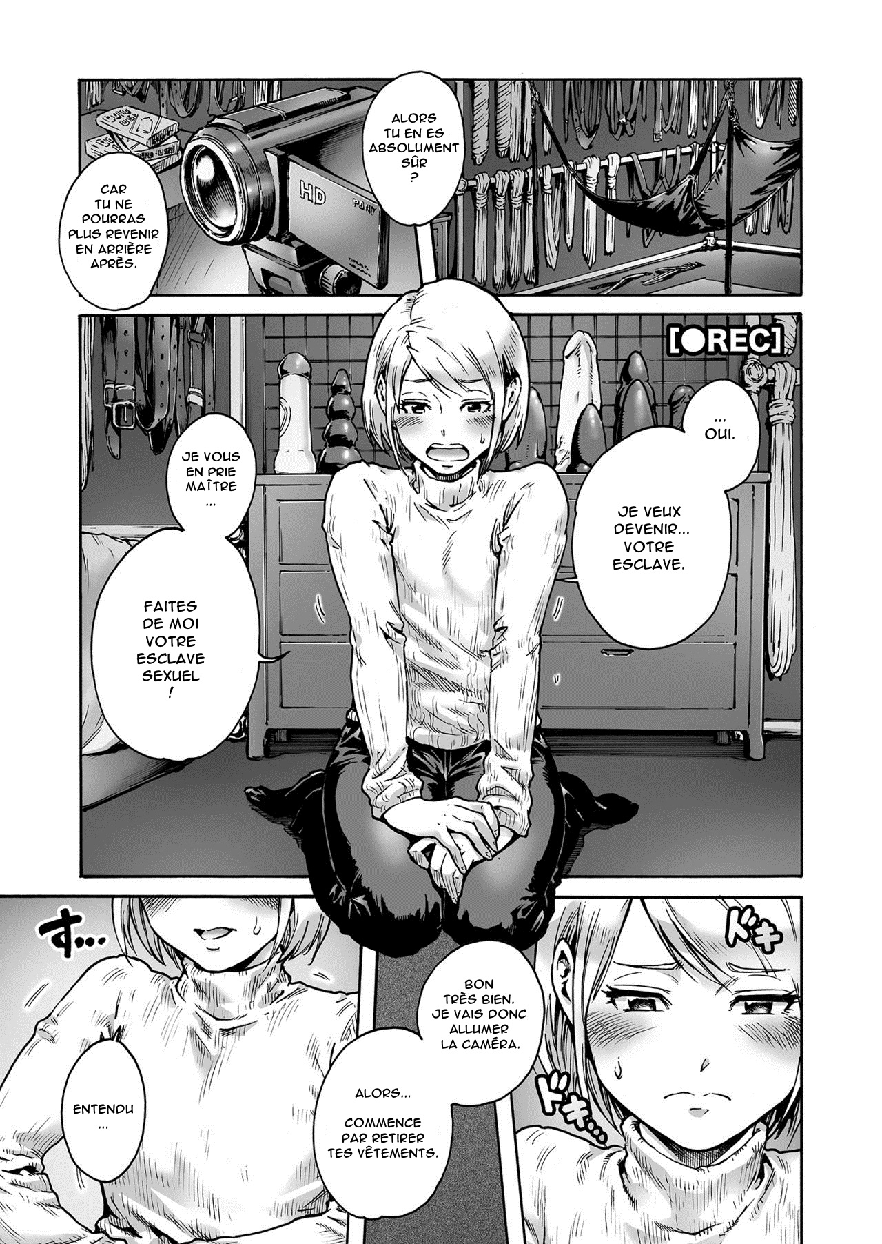 Onoko to. ACT 3 Dorei Shigan Onoko | Slave trap page 3 full