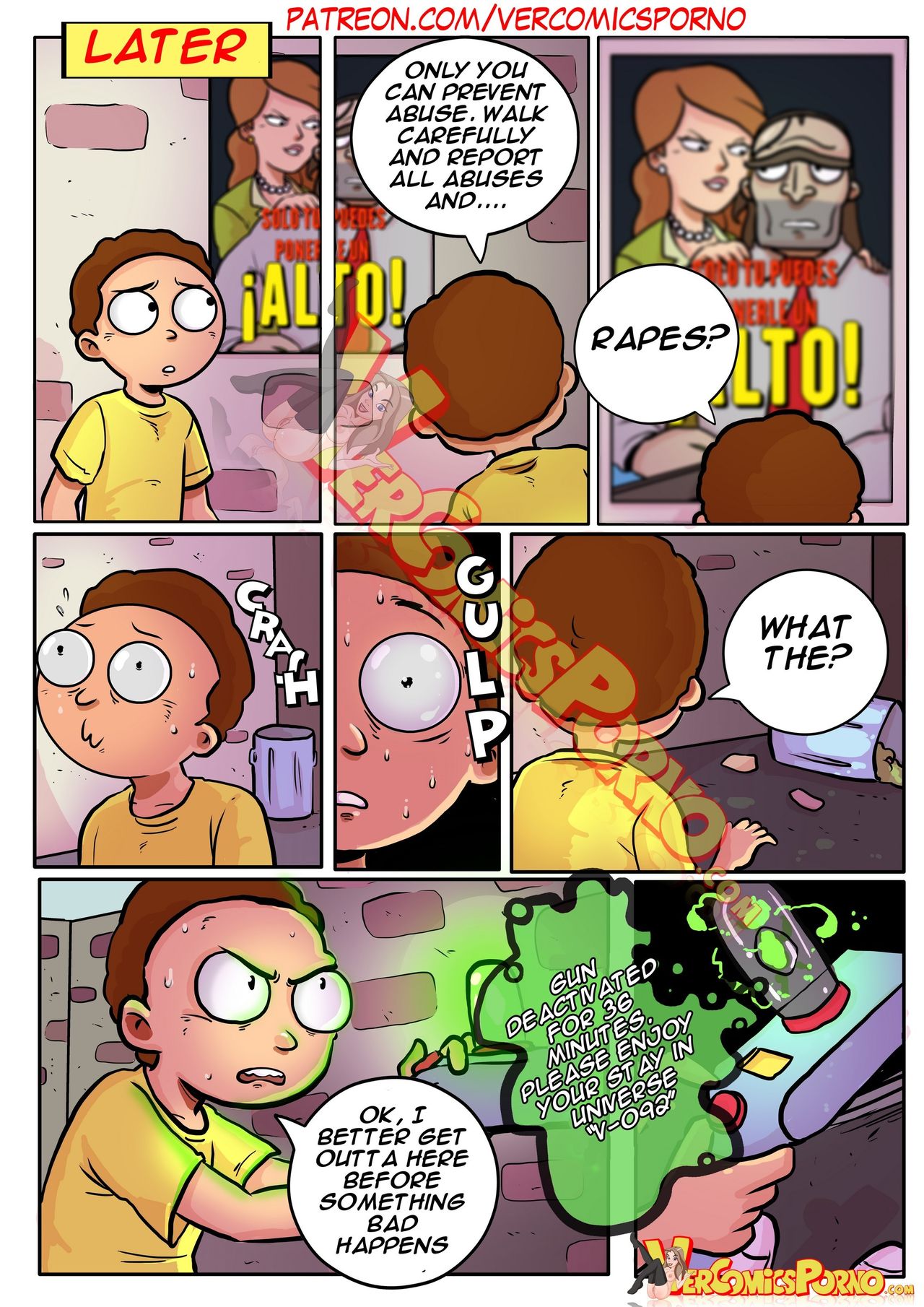 Rick &amp; Morty: Pleasure Trip page 8 full