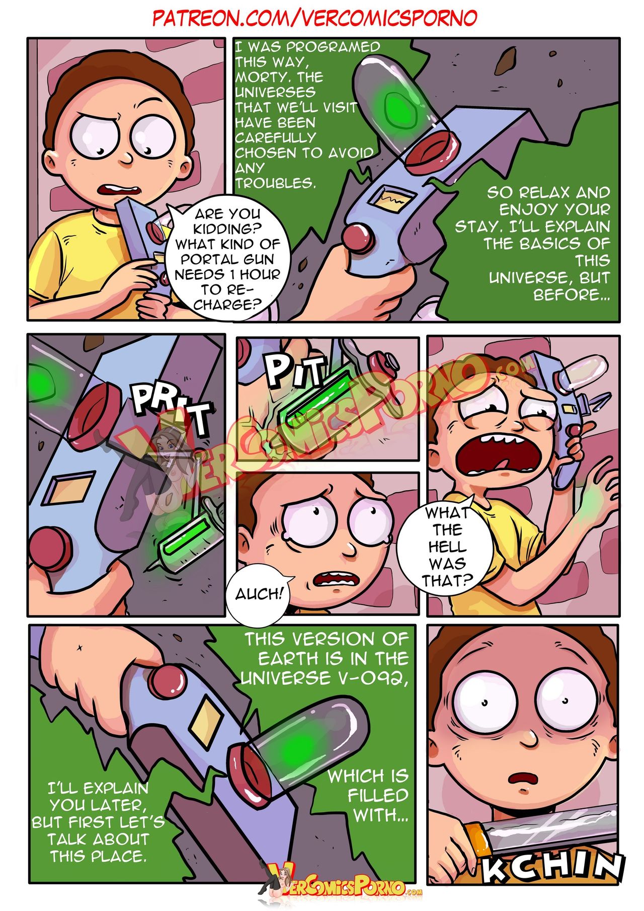 Rick &amp; Morty: Pleasure Trip page 9 full