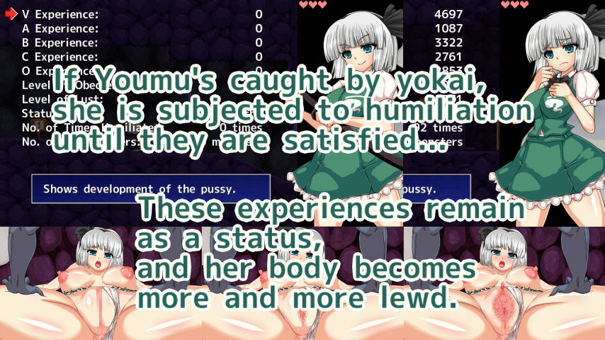 Youmu Konpaku &amp; Dungeon of Lewd Creatures The N Main Shop/ dai n honpo game cg samples page 3 full