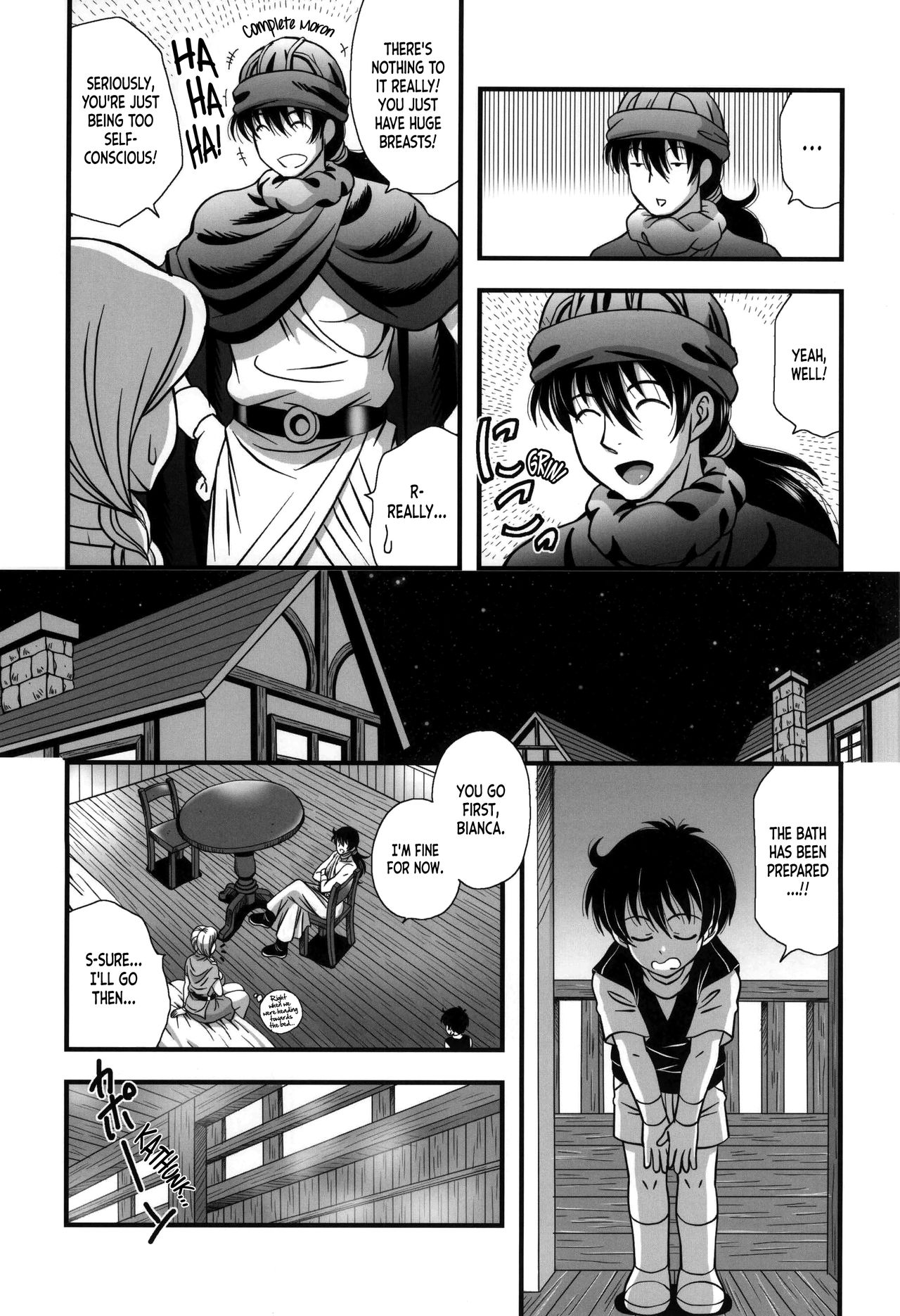Bianca to Masegaki | Bianca and The Sex-Crazed Squirt: You're Just a Boy! Don't Get Carried Away! page 6 full