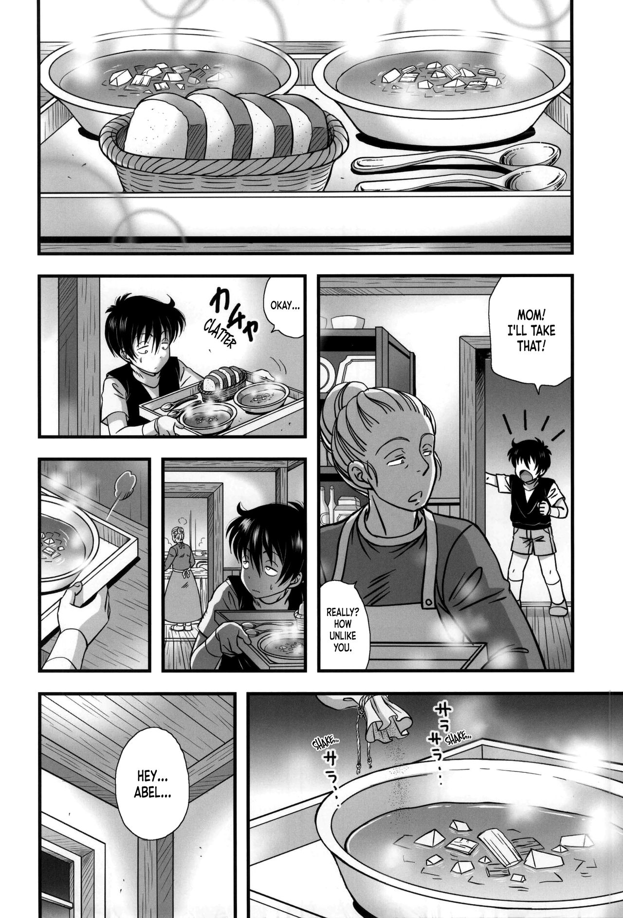Bianca to Masegaki | Bianca and The Sex-Crazed Squirt: You're Just a Boy! Don't Get Carried Away! page 9 full