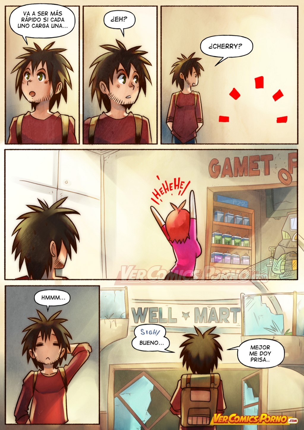 Cherry Road #3: De compras con una zombie page 5 full